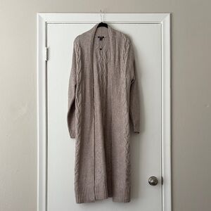 Express Light Beige Knit Sweater